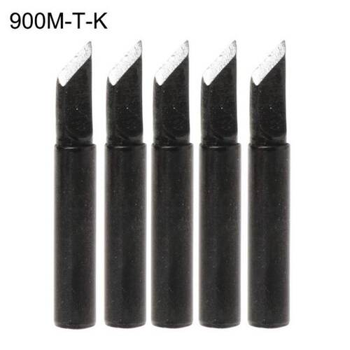 极速5*Soldering Iron Tips Metal Tip 900M-T SI/IS/B/K/2.4D/1C