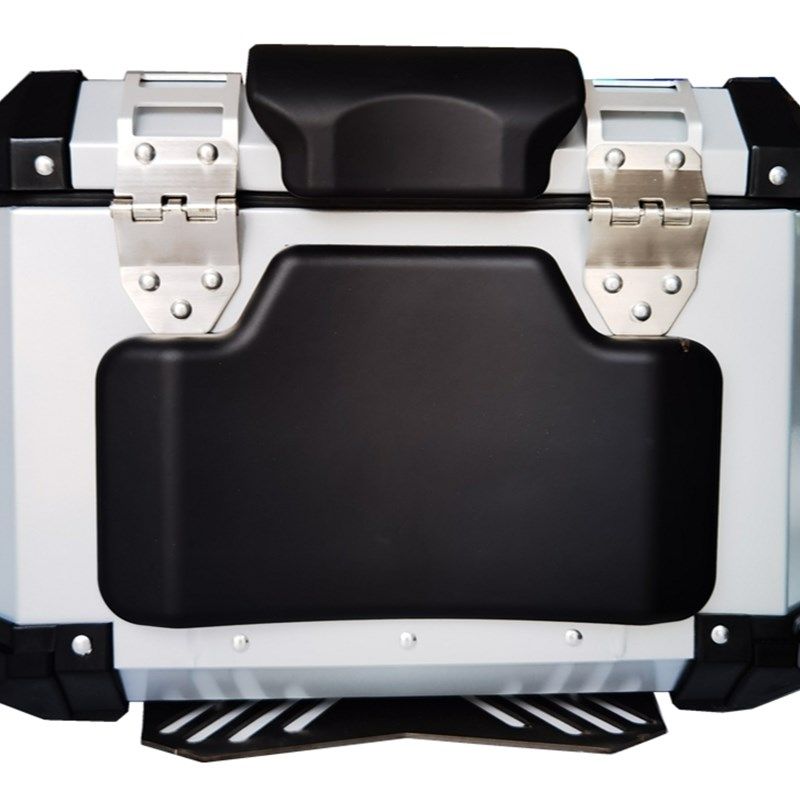 极速电动b摩托车铝合金后备箱通用轻量化小号防抖防水电瓶车储物