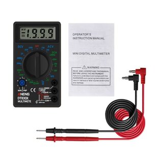 极速Digitafl Multimeter Voltmeter Ammeter Ohmmeter DC10V~100