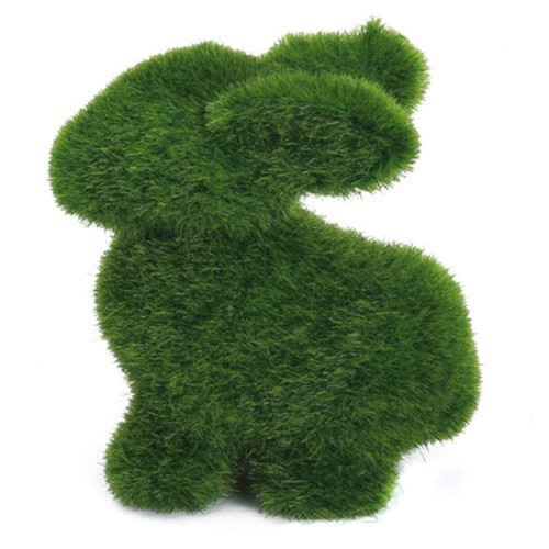 新品Novedlty Handmade Artificial Turf Grass Animal Easter Ra