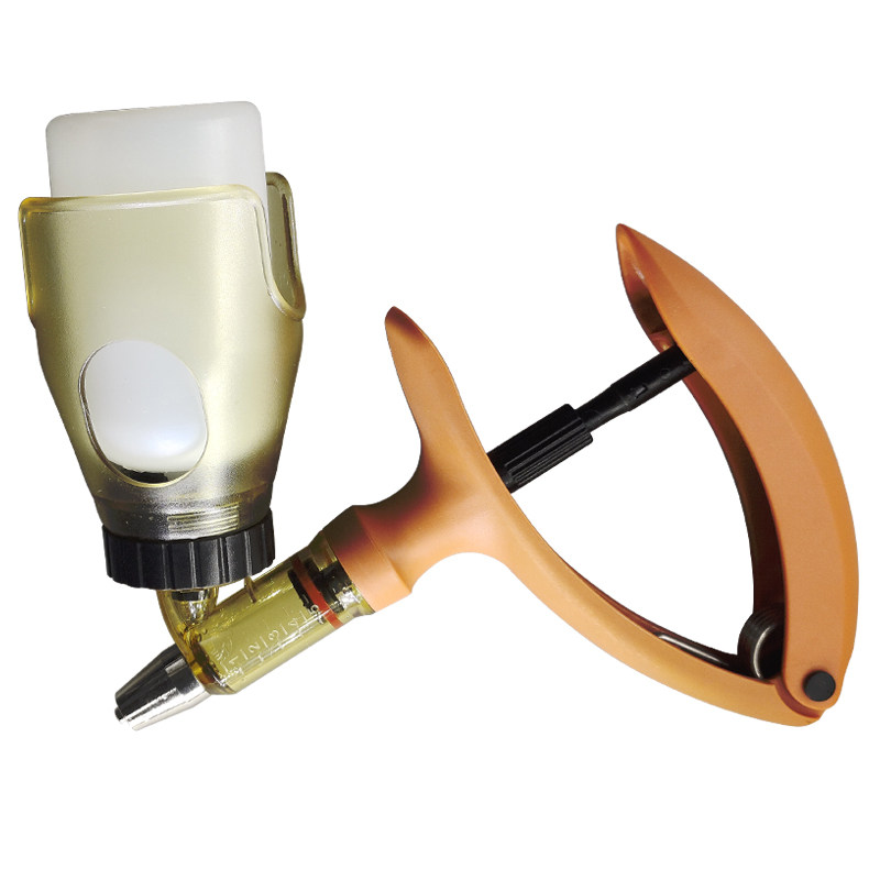 极速兽用连e续注射疫苗注器插瓶式猪牛羊犬鸡鸭鹅鸽针轻便型可调