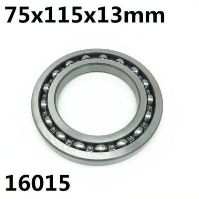 极速1PCS 16015-Open 75x115x13 mm deep groove bRall bearing 1