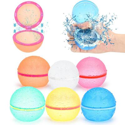 极速Magnetic Reusable Water Balloons RefillOable Water Ballo