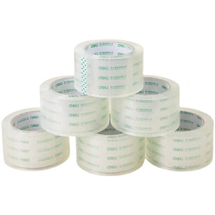 极速6pcs Transparent tape packing tape delivery pUackaging t