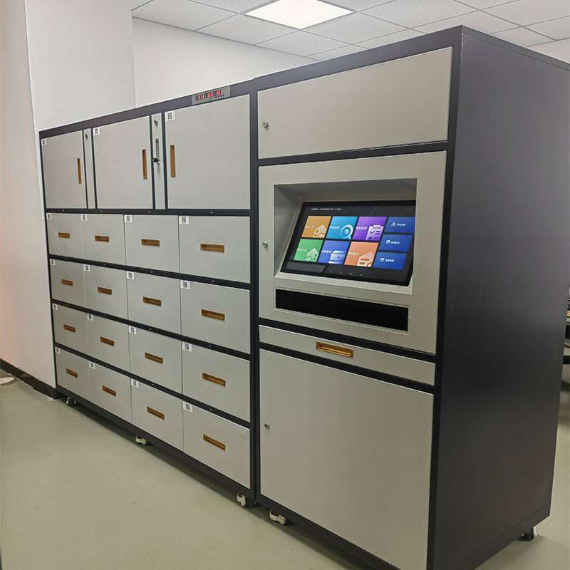 智能存储柜抽屉式物料存储柜 一机多控物料出入库联网管理智能柜