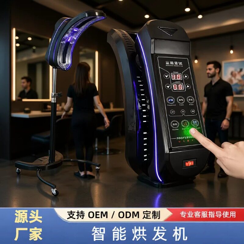 智能美发店烫发加热机器理发店加热机器冷烫机器美发加热器烘发机