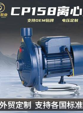 外贸CP158大流量自吸离心泵佩德罗款家用热水地暖循环管道增压泵