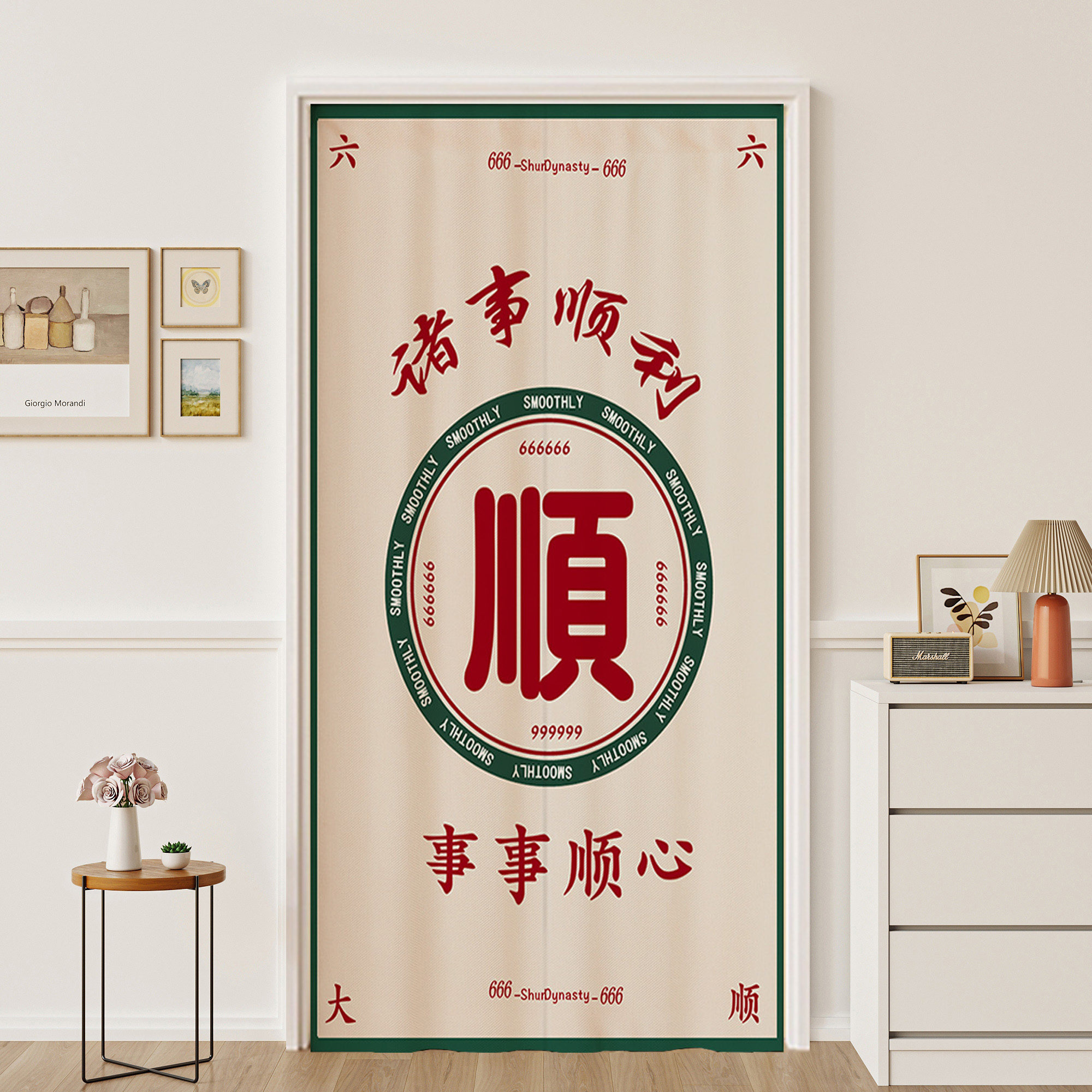 家用门帘隔断窗免打孔卧室空调挡风帘防寒保暖遮挡帘化妆室挂帘子