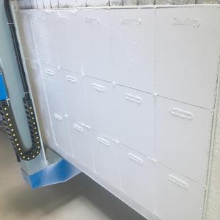 厂家雪弗板PVC板PVC发泡板加工切割PVC密度板雕刻打孔