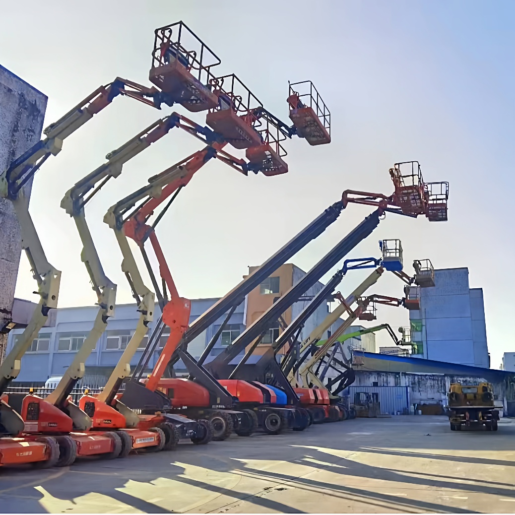 登高车曲臂车剪叉车叉车等租售深圳东莞附近高空作业车升降机