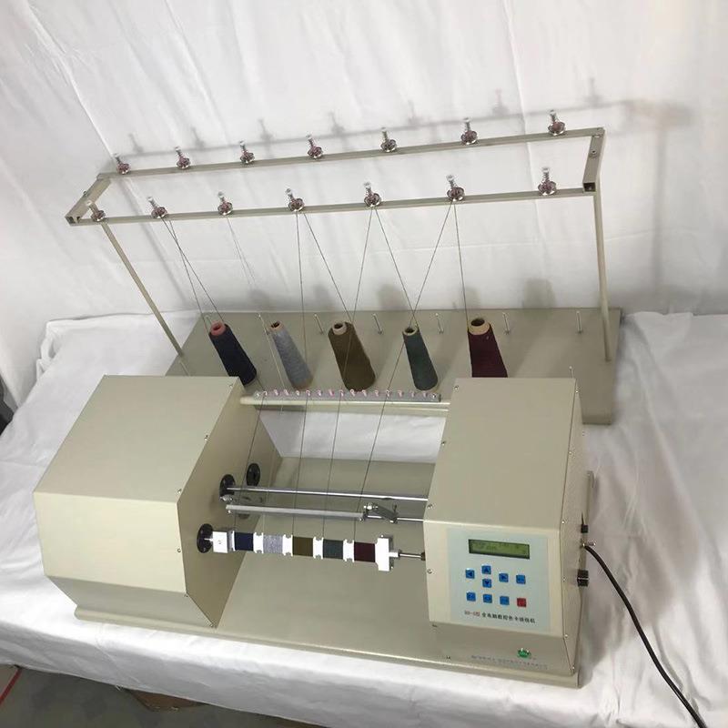 全电脑数控色卡绕线机，屏幕液晶显示可绕粗毛线QD—C型，多功能