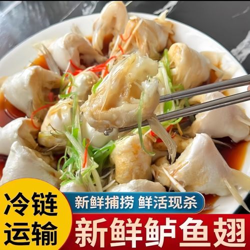 顺丰上门10包鲈鱼翅新鲜速冻海鲜