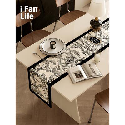 范店梦特无障碍豪华高档桌旗桌布餐桌电视柜茶几咖啡桌茶旗茶几高