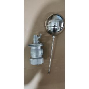 不锈钢液压内丝小孔式浮球阀DN32 40 50 65 自动开关水塔水箱水池