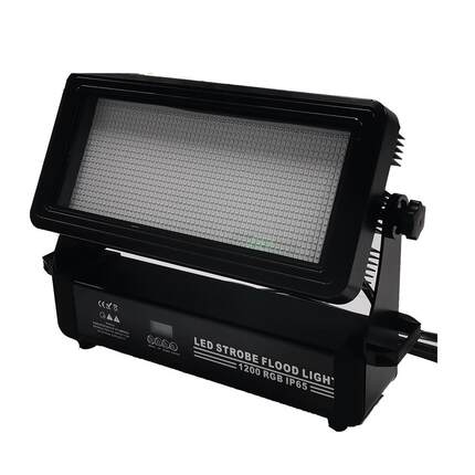 1200W防水频闪灯 多功能投光灯闪光灯12段RGB三合一LED灯舞台灯