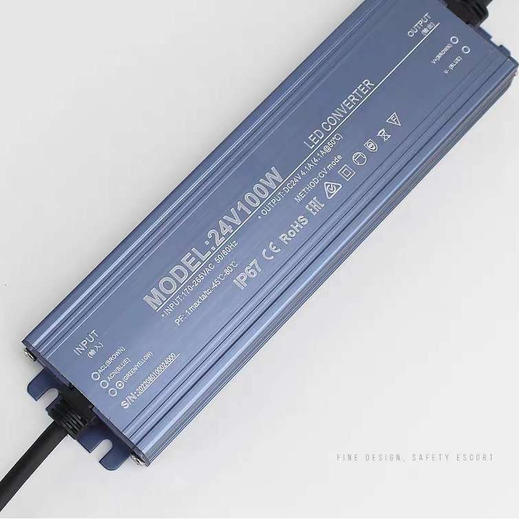 IP67户外防水开关电源12V 24V泳池喷泉广告灯箱led灯带变压器400w