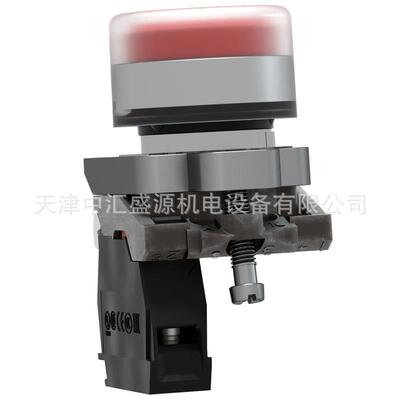 XB4BP42=ZB4BZ102+ZB4BP4凸头按钮XB4BP42按钮红色1NC带保护罩