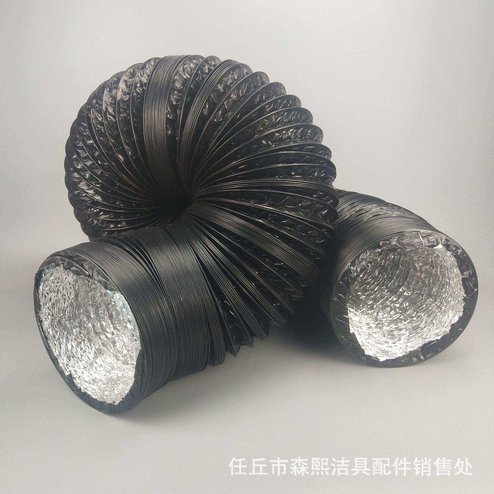 200口径pvc排烟管复合阻燃油烟机排风管烟道油烟排烟管加厚烟机管