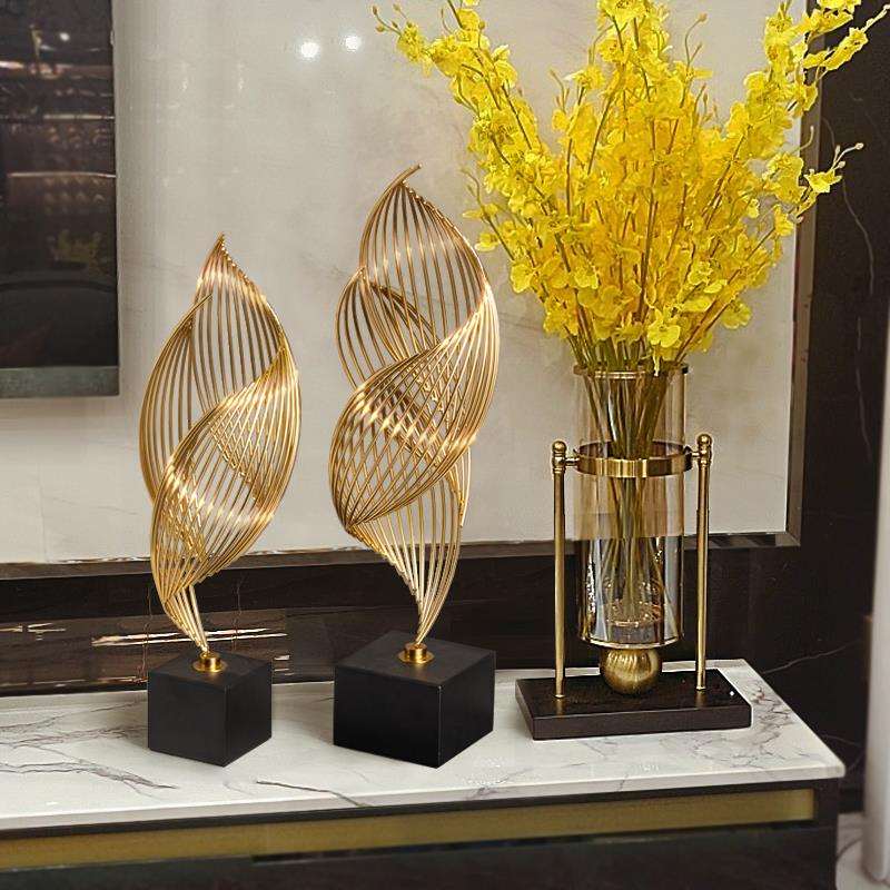 现代客厅装饰摆件轻奢创意家居酒柜玄关工艺品电视柜摆设饰品