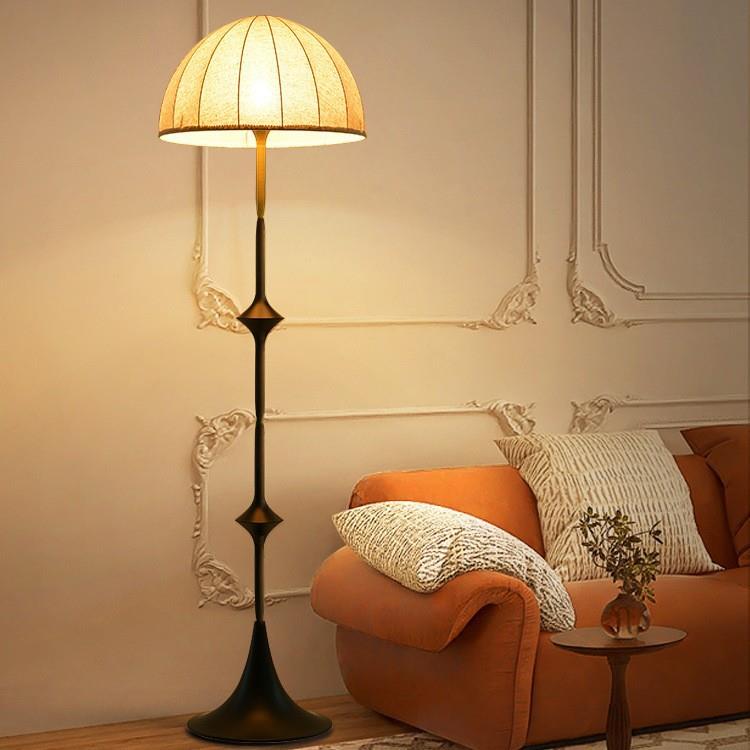 中古落地灯设计感客厅茶室书房民宿客厅沙发旁创意装饰落地灯具