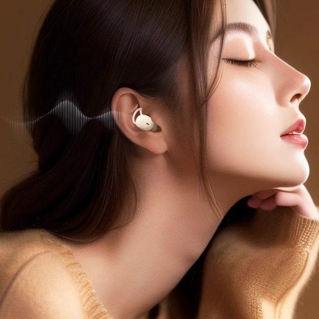 【侧睡无感】真无线蓝牙耳机入耳式睡眠耳机隐形 运动降噪耳机PP5