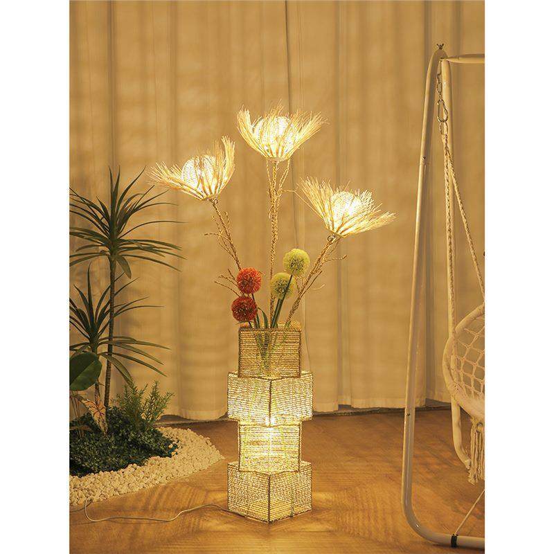 网红花朵落地灯客厅卧室床头艺术法式奶油风氛围沙发装饰摆件台灯,鲜花速递/花卉仿真/绿植园艺,割草机/草坪机,淘宝优惠券,粉丝福利购,淘宝优惠卷