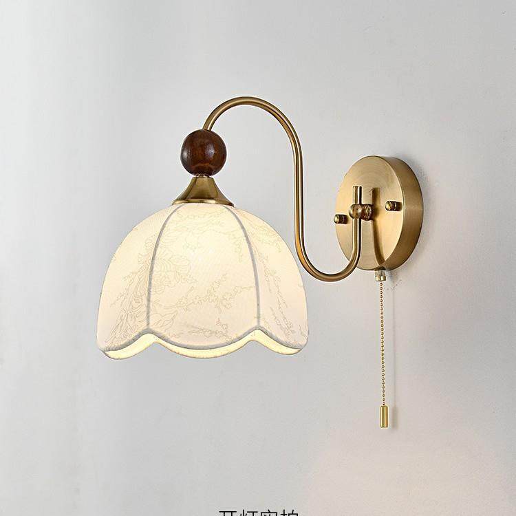法式壁灯中古诧寂风卧室床头布罩客厅民宿酒店过道楼梯壁灯,鲜花速递/花卉仿真/绿植园艺,割草机/草坪机,淘宝优惠券,粉丝福利购,淘宝优惠卷