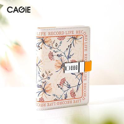 卡杰创意B6笔记本复古手账本小清新可拆卸本子密码本记事本跨境