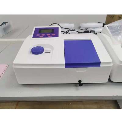 紫外可见分光光度计UV1200实验室台式单光束大屏扫描光谱分析仪器