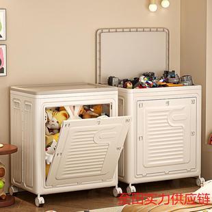 脏衣篓衣服收纳箱家用带滑轮可折叠浴室放衣服洗衣脏衣篮