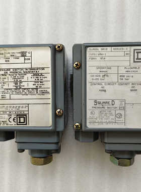 【维修】Square-D美商实块压力开关CLASS9012  GBW