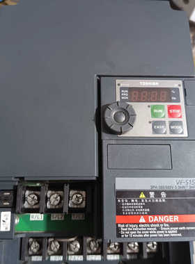 【维修】东芝VF-S15变频器5.5KW 二手拆机库存一台。VFS1