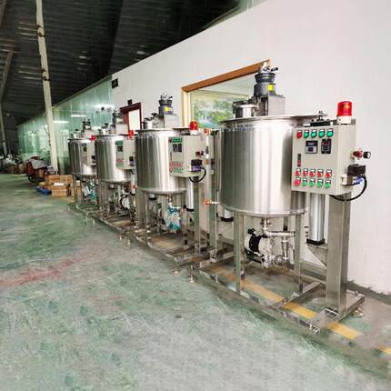 化工液体搅拌灌巧克力食品酱料不锈钢电加热搅拌灌混合罐