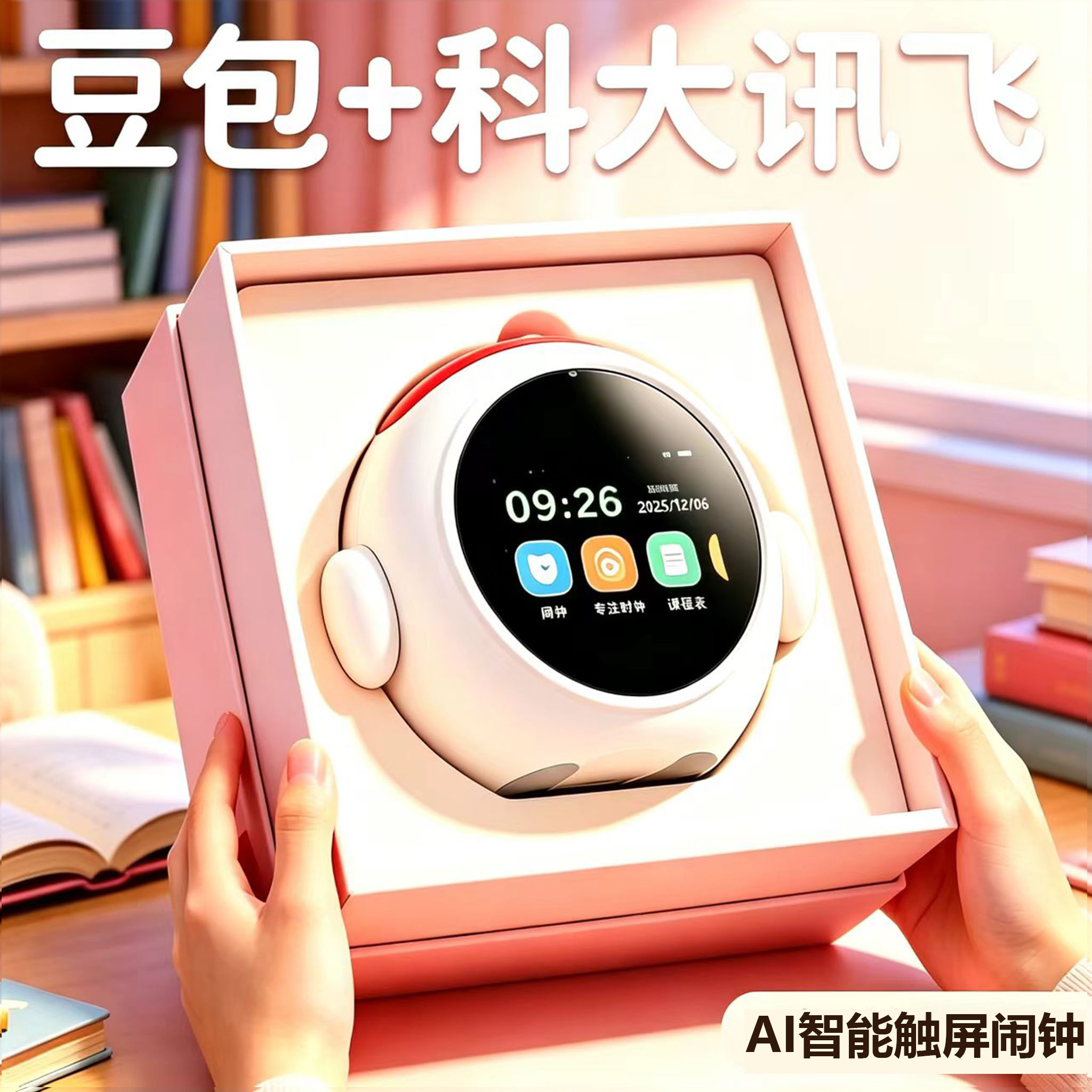 生日礼物女孩子送6岁以上女童儿童小学生8十10实用ai智能闹钟玩具图片