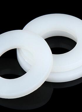 白色薄尼垫圈塑料垫片平垫片平垫龙圈M2/M4473/家M4/M5厂/M6/M8
