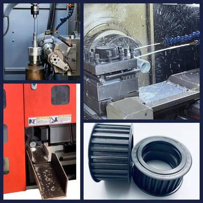 青厂家直供 免材质可选45设#钢岛 铝36质 可费计图纸高品质同步带