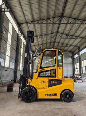 前移式电运动叉 车四支点平衡式便携运料车js-84513 载重2吨座驾