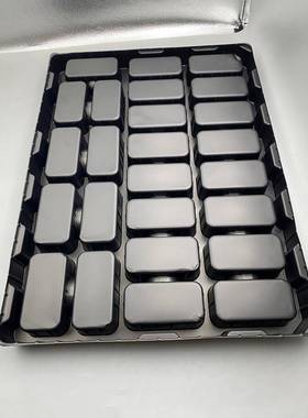 东莞工加周转LJI塑托吸盘元器件保护五盘隔离盘医药金配件包装盘