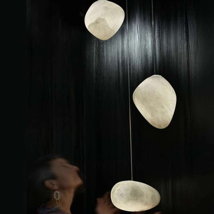 高端西班牙云石后现代小吊灯单头餐厅吧台卧室床头设计师创意个性