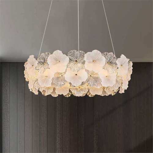 法式轻奢客厅吊灯2025新款奶油风大厅主灯美式餐厅卧室吊灯中山