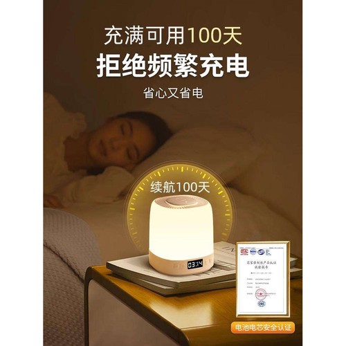 小夜灯卧室床头睡眠月子专用婴儿宝宝喂奶护眼夜间充电款儿童台灯