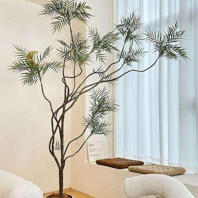 楼夏家大型仿真绿植高端轻奢室内盆栽装饰仿生植物摆件沙发假绿植