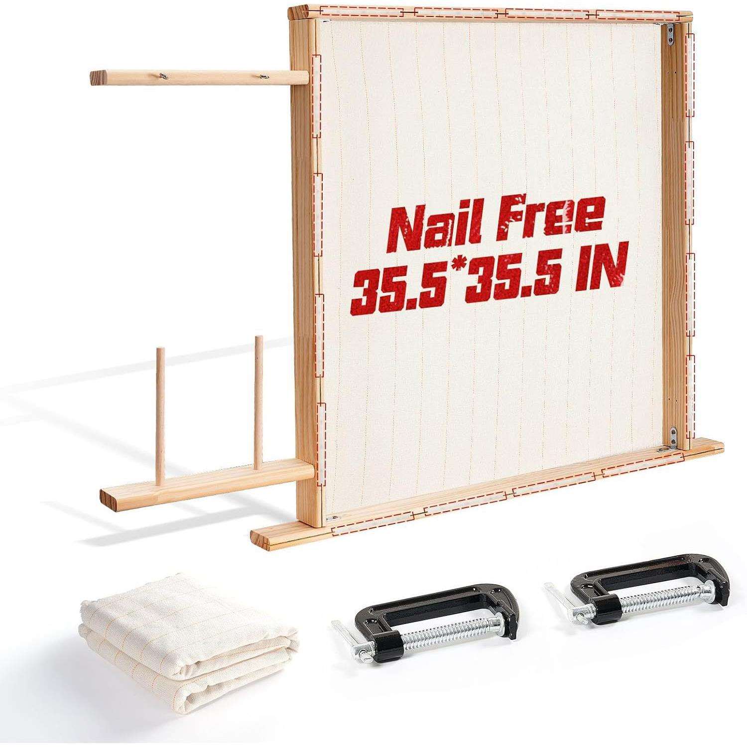 新款无钉簇绒框架 簇绒架 亚马逊新款热销 tufting frame