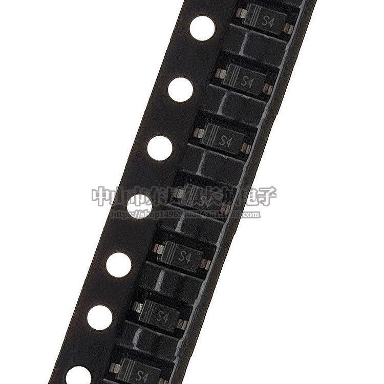 1206贴片二极管1N5819W SOD123封装 印丝S4 肖特基二极管IN5819