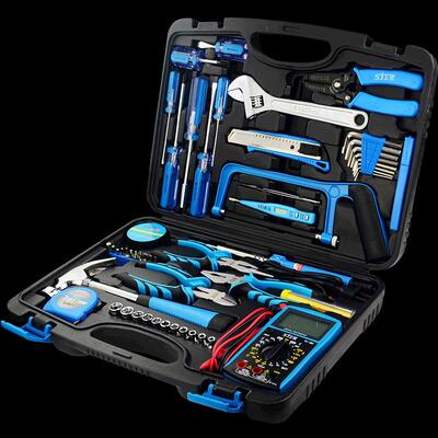 【6276人收藏】上匠家用工具套装手动电工工具箱万用表电器五金维