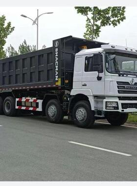 陕汽F3000SHACMAN12轮自卸车后翻渣土车矿用工程自卸车工厂出口