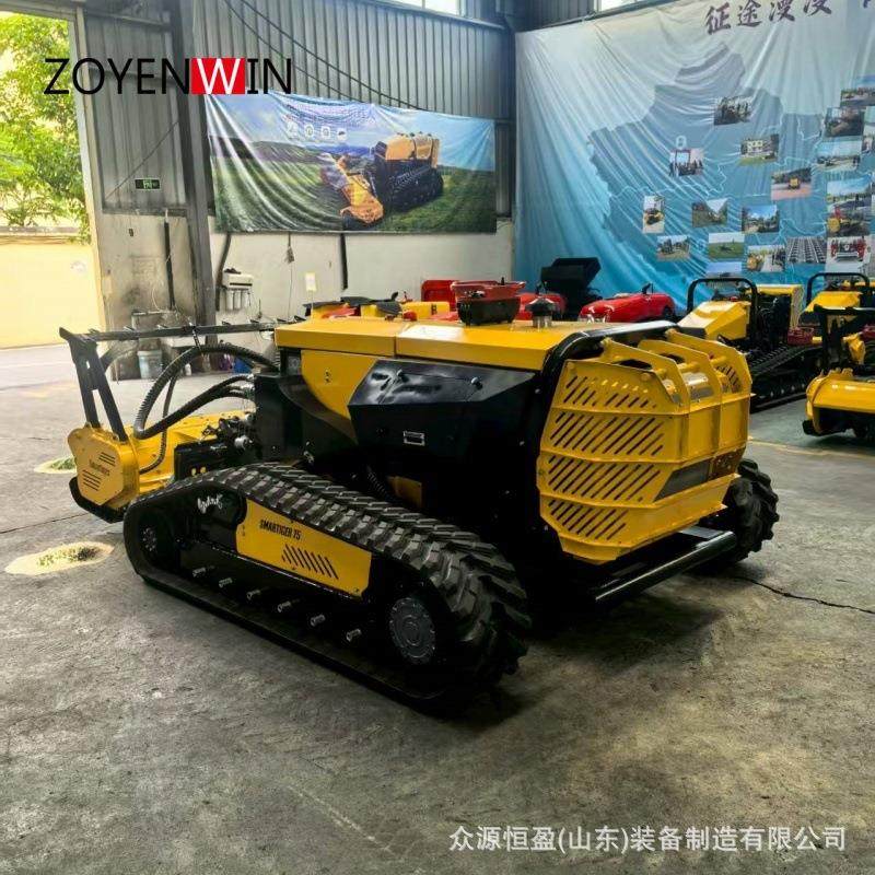 出口欧洲履带遥控割草机 灌木割草机果园开荒灌木割草除草碎草机,农机/农具/农膜,割灌机/割草机/油锯,淘宝优惠券,粉丝福利购,淘宝优惠卷