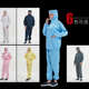驭林岩棉喷漆无尘工作服连帽分体服防尘洁净无尘衣防静电男女套装