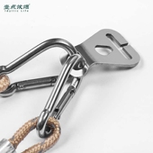 新款 天幕自锁防风绳一拉紧滑轮调节器6mm帐篷反光绳撑杆固定拉绳