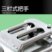 加厚304不锈钢汽油桶油桶30升20升10L柴油桶壶201汽油专用桶油箱